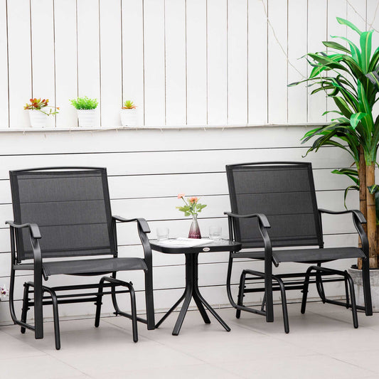 outsunny-glider-rocking-chair-table-set-2-single-seaters-rocker-garden-swing-chair-patio-furniture-bistro-set