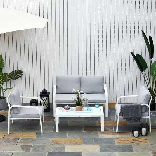outsunny-4-seater-outdoor-pe-rattan-table-and-chairs-set-white-grey