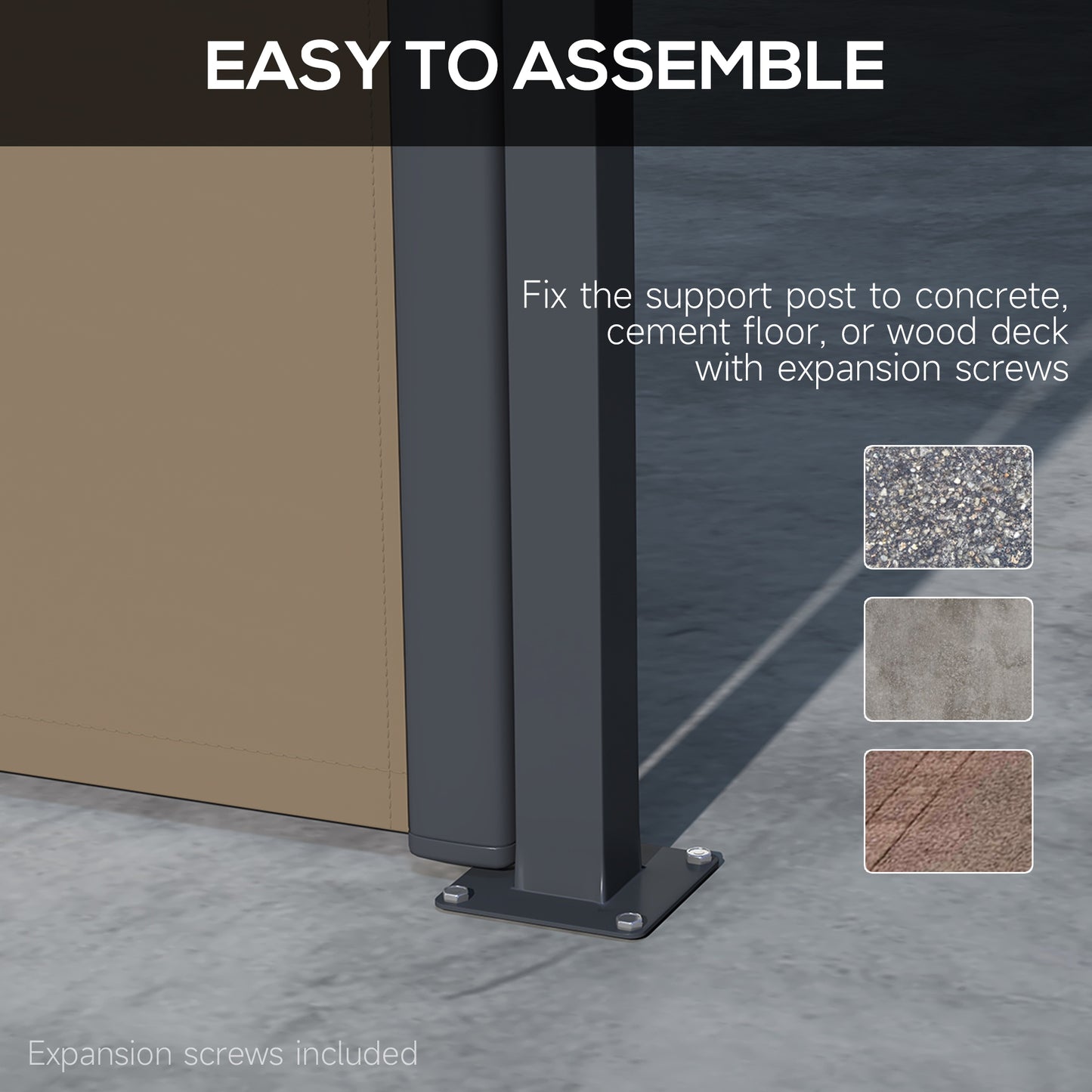 outsunny-retractable-side-awning-outdoor-privacy-screen-for-garden-hot-tub-balcony-terrace-pool-400-x-180cm-khaki