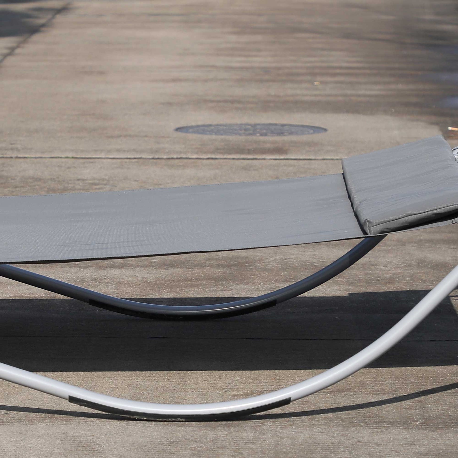 outsunny-outdoor-double-rocking-bed-hammock-grey