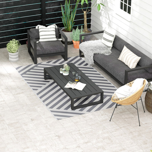 outsunny-plastic-straw-reversible-rv-outdoor-rug-with-carry-bag-182-x-274cm-grey-and-cream